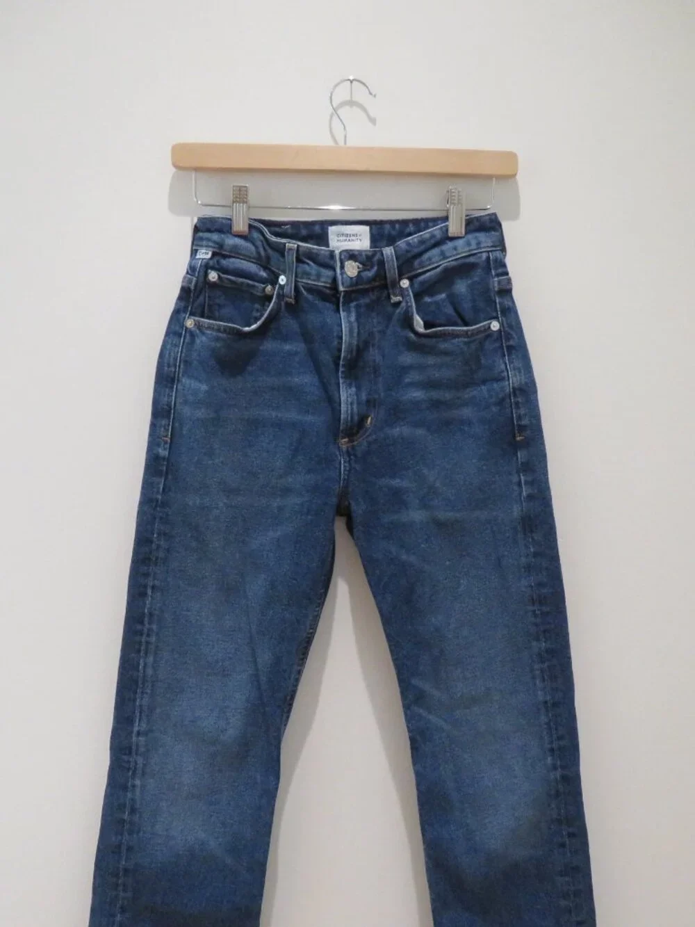 CITIZENS OF HUMANITY Zurie Straight Leg Jeans in Sutherland Wash 24 Minimalist - Picture 3 of 13